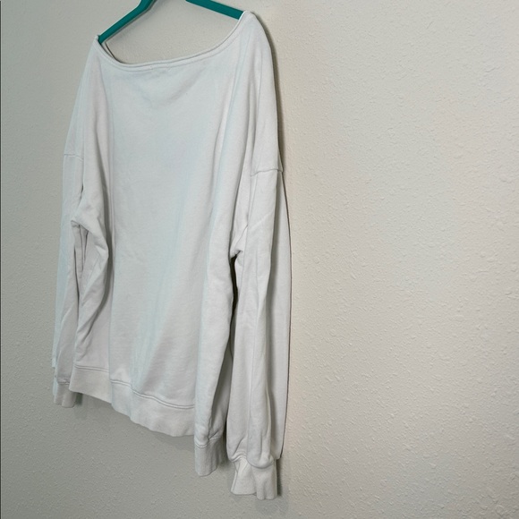 Garage Boatneck California Oceanside Club Embroidered Sweatshirt Women’s size Lg - Picture 8 of 10